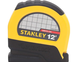 Stanley® 12' Lever Lock Tape Rule