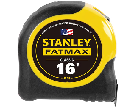 Stanley® FatMax® 16' Rule Tape