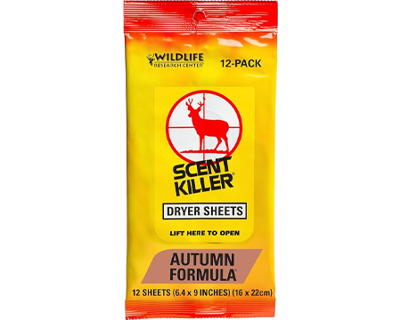 Wildlife Research Center® Scent Killer Autumn Dryer Sheets