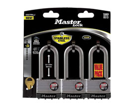 Master Lock® 2 in. 3-Pack Stainless Steel Outdoor Padlock Key Pack