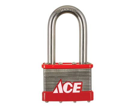 Ace® 1.5 in. Stainless Steel 4-Pin Cylinder Padlock