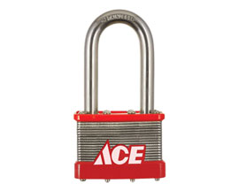 Ace® 1.5 in. Stainless Steel 4-Pin Cylinder Padlock