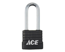 Ace® 1.75 in. Steel 5-Pin Cylinder Weather-Resistant Padlock