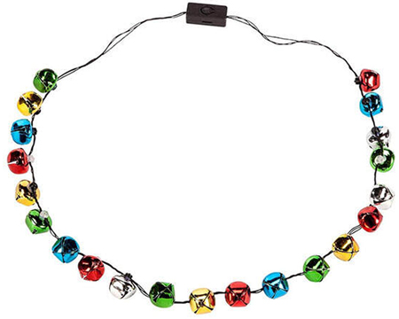 Lotsa Lites Jingle Bell Flashing Necklace