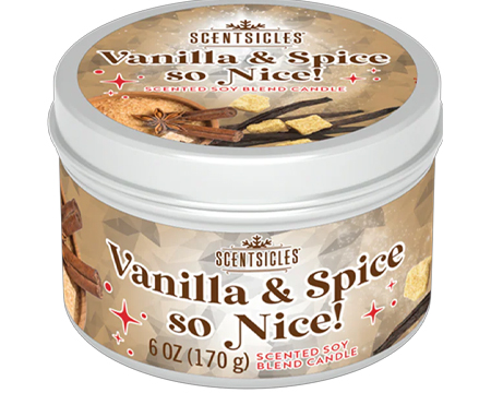 Scentsicles&reg; Vanilla & Spice Candle