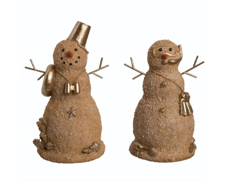 Sandy Snowman Set of 2