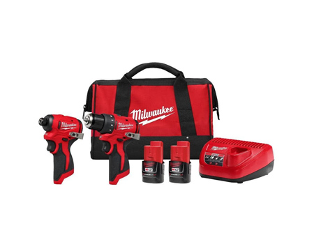 Milwaukee® M12 Brushless Subcompact Drill & Driver Impact Combo Kit