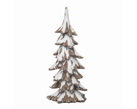 Large Snowy Tree Decor