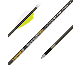 Gold Tip® 340 Pierce LRT Raptor Fetched Archery Arrows - 6 Pack