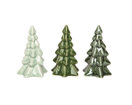 Mini Iridescent Ceramic Tree - Assorted