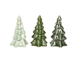 Mini Iridescent Ceramic Tree - Assorted