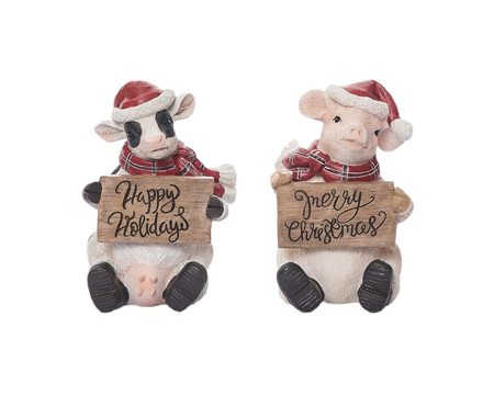Holiday Farm Animal - Assorted