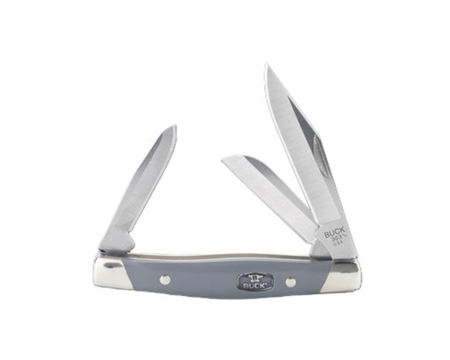 Buck® Cadet Silver Steel Pocket Knife - Grey/Nickel