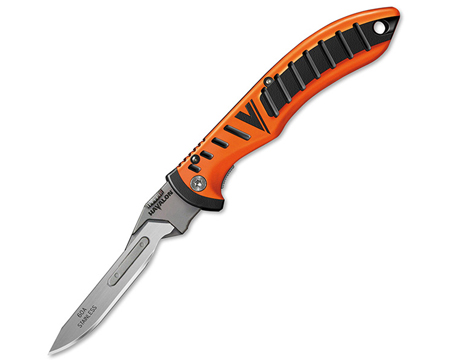 Havalon Piranta® Forge Folding Knife - Orange