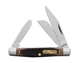 Schrade® Old Timer 3 Blade Middle Man Folding Knife