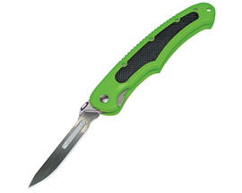 Havalon Piranta&reg; Bolt Stainless Steel Field Knife - Green