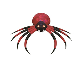 Celebrations Four Season&reg; 8 ft. Prelit Spider Inflatable