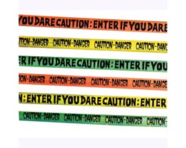 Fun World&reg; 3 in. Halloween Caution Tape D&eacute;cor