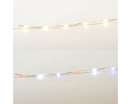 Living Accents® 33 ft. 200 LED Multicolored Changing Lights