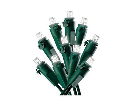 Celebrations® 24.5 ft. Blue LED Micro Cool White Christmas Lights - 100 Count