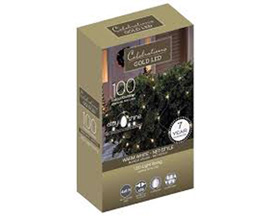 Celebrations® Stay Lit LED Christmas Light Net - 100 Count