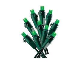Celebrations® 24.5 ft. LED Micro Green Christmas Lights - 100 Count