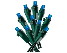 Celebrations® 24.5 ft. LED Micro Blue Christmas Lights - 100 Count
