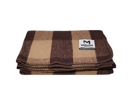 McGuire® Bunkhouse Wool Blanket Green/navy
