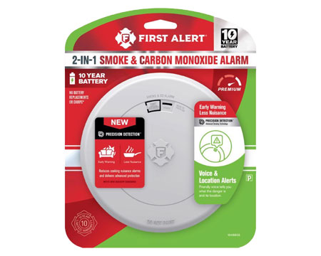 First Alert® Smoke & Carbon Alarm W/voice