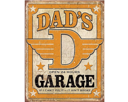 Dads Garage Sign
