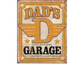 Dads Garage Sign