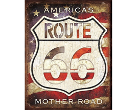 Route 66 - America's Mother Road Sign