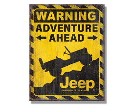 Jeep® Adventure Ahead Sign