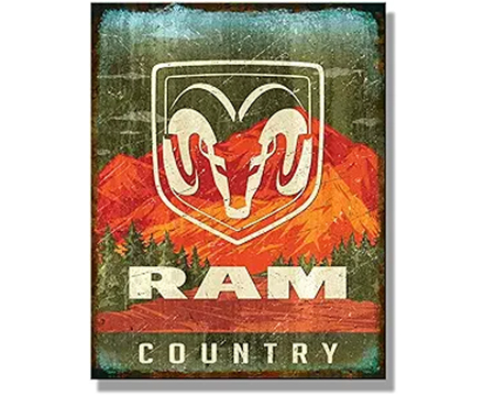 Ram Country Sign