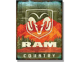 Ram Country Sign