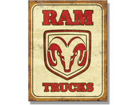 Ram Trucks Tin Sign