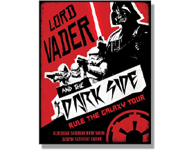Star Wars Lord Vader Tin Sign