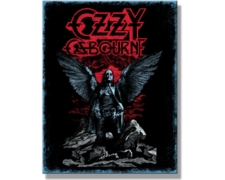 Ozzy Wings Tin Sign