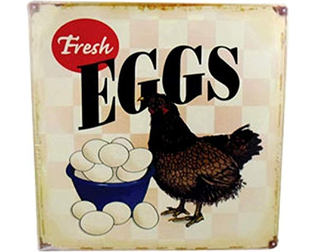 Fresh Eggs Sign