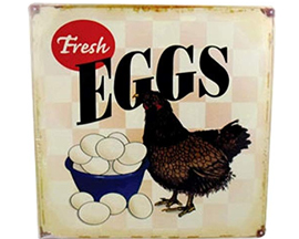 Fresh Eggs Sign