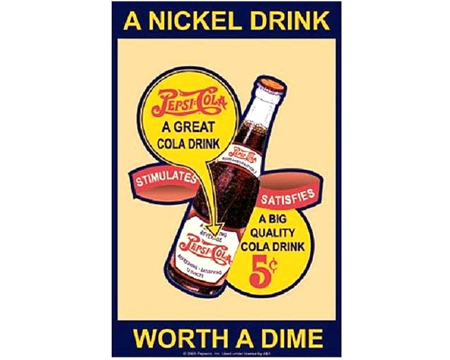 Pepsi® Nickel Drink Worth A Dime