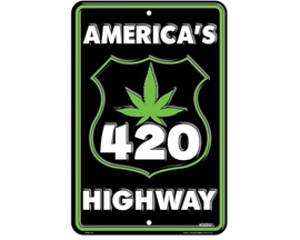 Americas 420 Highway Sign