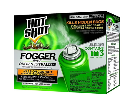 Hot Shot® Indoor Insect Fogger 3 Pack