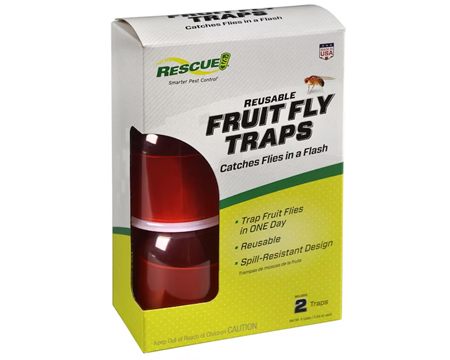 RESCUE!® Fruit Fly Trap 2 Pack