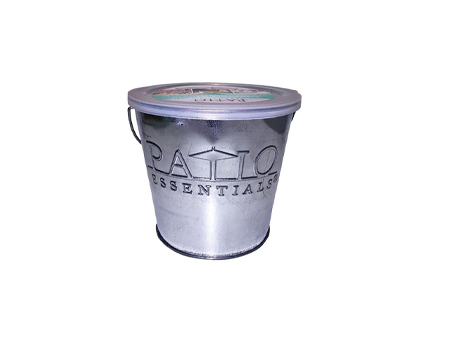 Patio Essentials® Galvanized Citronella Candle 