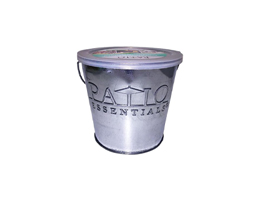 Patio Essentials® Galvanized Citronella Candle 