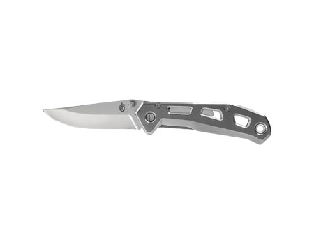 Gerber® Airlift Folding Silver Knife Plain Edge 
