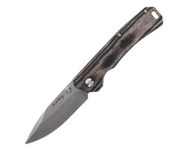 Uncle Henry® Brown Pakka Wood Handle Folder