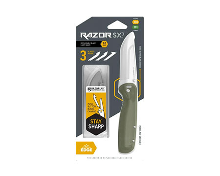 Outdoor Edge® Razorsx3 Moss