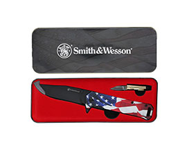 S&W®  America Hero Folder Bullet Knife